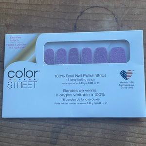 1 set of Color Street nail wraps brand new.